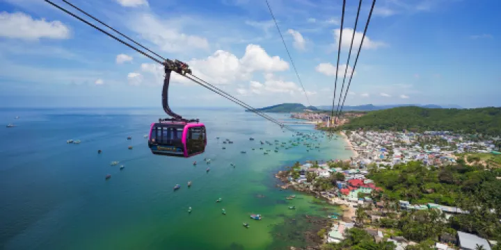 富國島香島公園跨海纜車