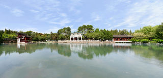 金秋桂花开 上海大观园观红楼看闻金雪飘香