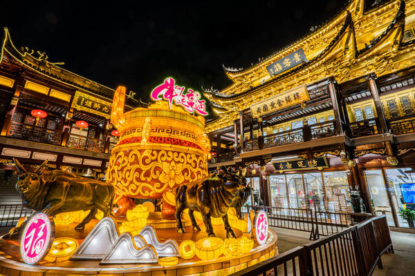2021魔都豫园灯会:凤箫声动,玉壶光转