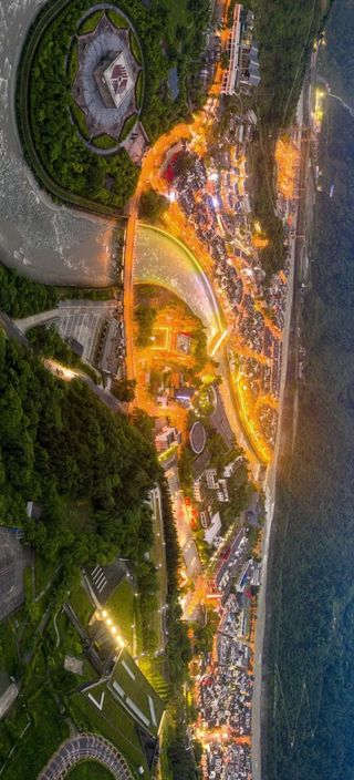 实拍！灯火阑珊，映秀最美夜景“曝光”！