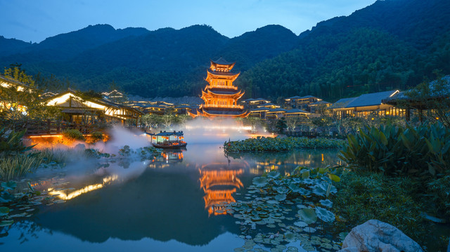 葛仙村｜江西度假宝藏地，自带仙气属性，夜景更是让人流连忘返