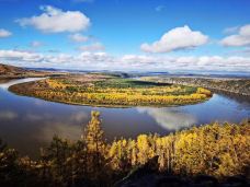 龙江第一湾风景区-漠河-gz当地向导伊妹儿