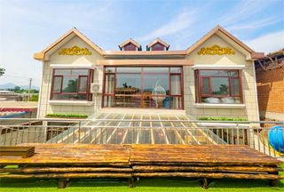 北京平谷金海湖雲鹿小院民宿，独门独院中西合璧，包院平日仅2500