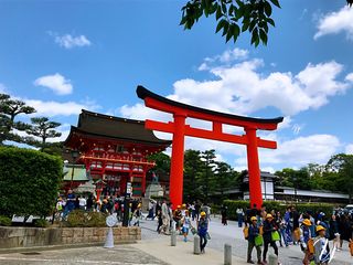五月 疫情前 京都神社半日巡