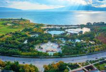 月亮湾湿地公园景点图片