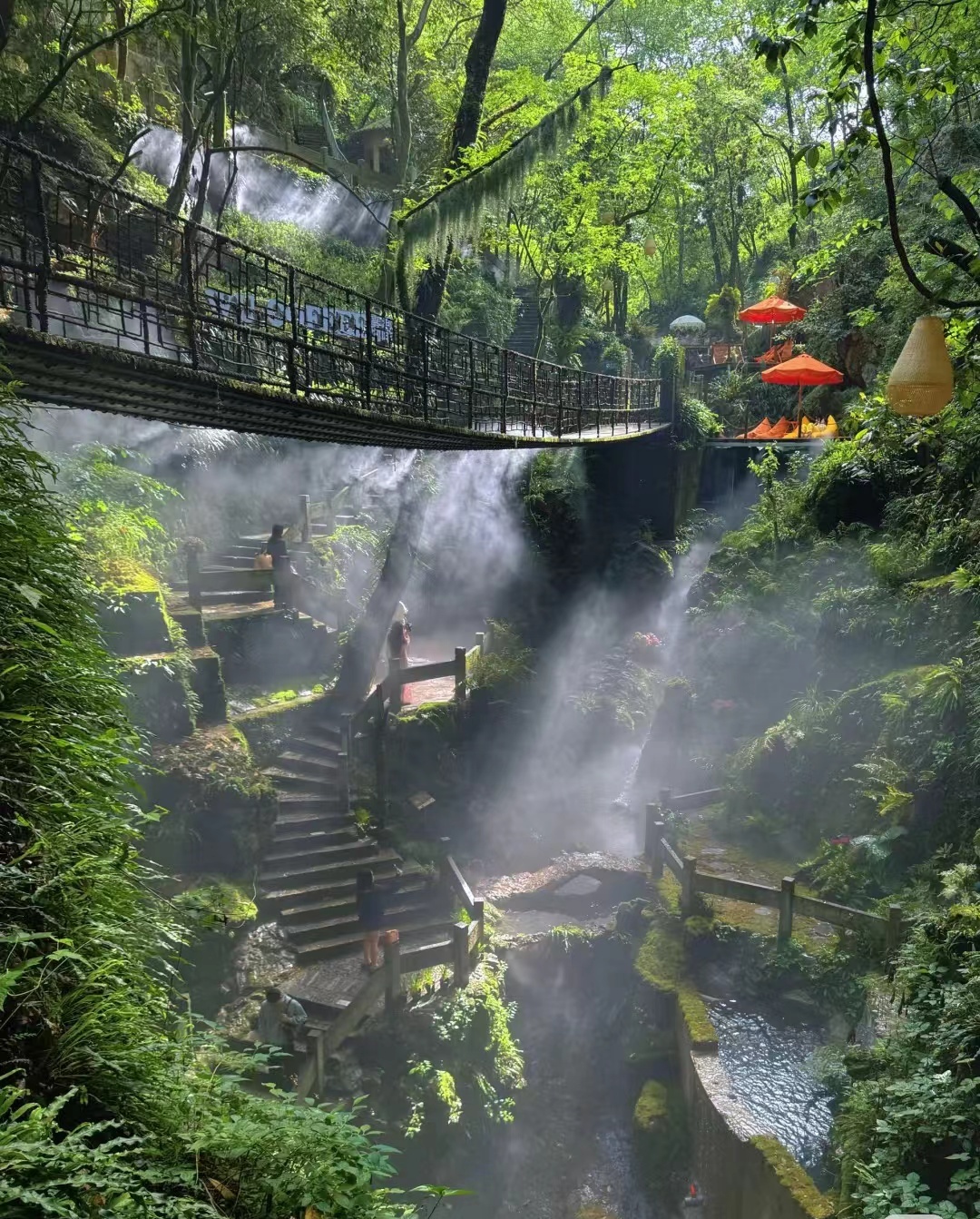 杭州西湖仙桥洞景区