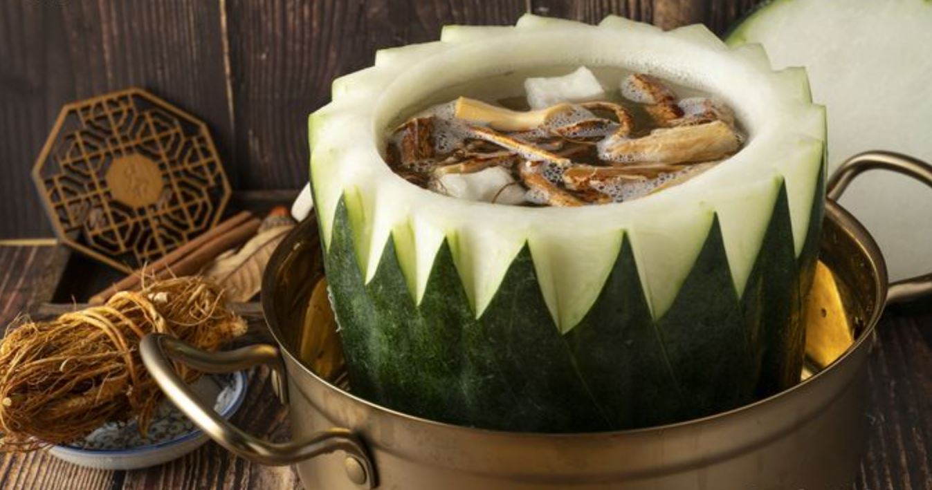 白玉鼎冬瓜盅·清远鸡