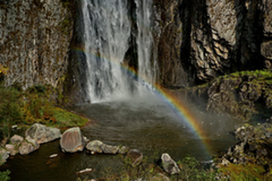 文成游记图片] 这就是中华第一高瀑，网红都来打卡，震撼二个字写在镜头里