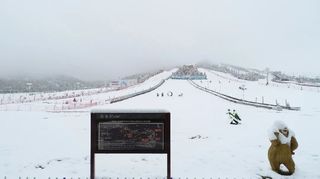瑞雪落法台，一夜满白头，来法台山赏雪吧~