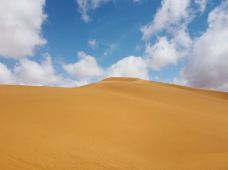 腾格里沙漠-阿拉善左旗-吾家晨晨