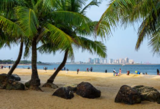 湛江万象金沙湾海滩景点图片