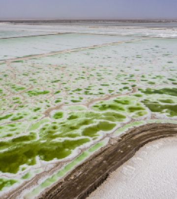 花土沟镇游记图文-茫崖翡翠湖、东台吉乃尔湖、大柴旦翡翠湖
