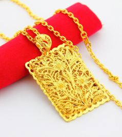 安定区游记图文-古法黄金首饰上的花纹是怎么形成的？