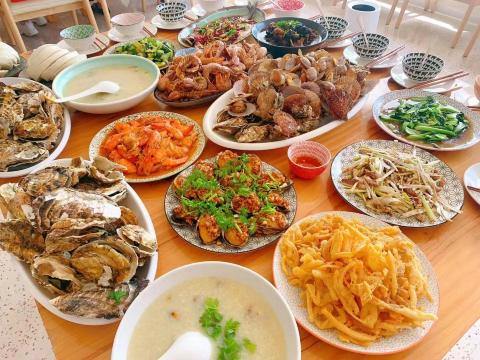 崂山奢海陌野民宿·餐厅