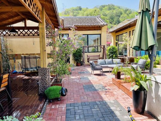 花筑·花蹊丽舍民宿(延庆景区店)·餐厅