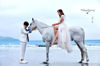 【骑着马，踏着浪，坚定的走向你的幸福】