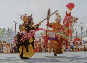 镇沅游记图文-每个人都能圆英雄梦 ——看云南省非遗艺术镇沅九甲杀戏