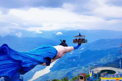 白马山天尺情缘景区