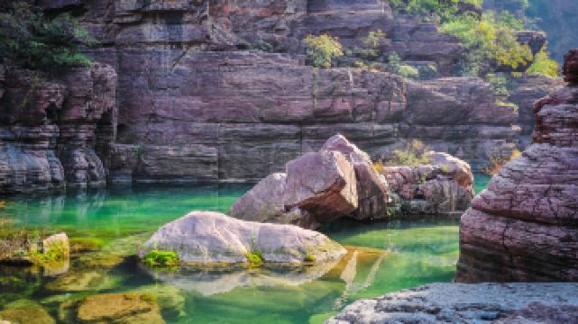 焦作市云台山风景名胜区-红石峡