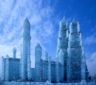 哈尔滨的冰雪世界