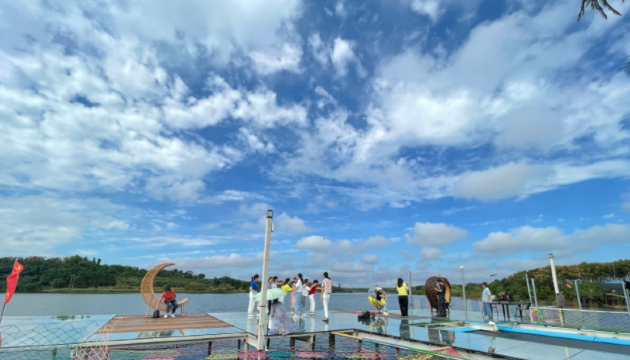 绿岛蓝湾景区