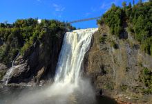 蒙特伦西瀑布景点图片