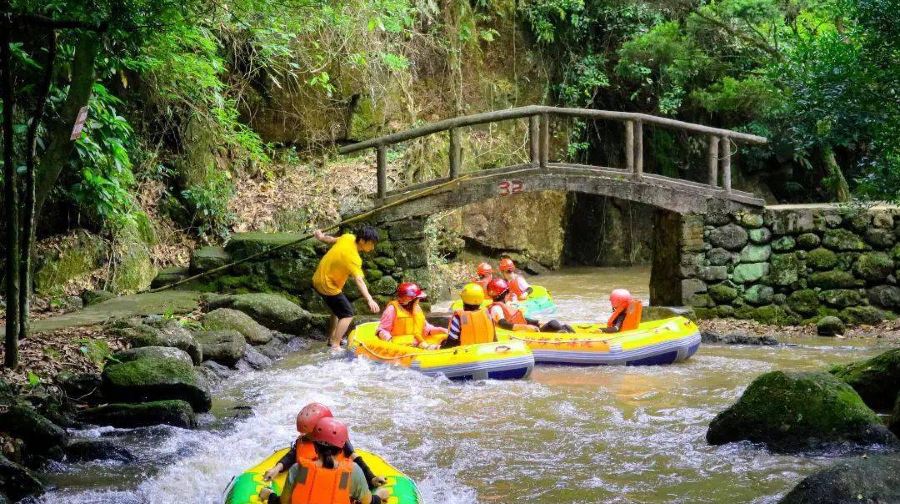 大容山桫椤谷漂流