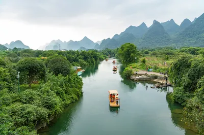 富里桥竹筏漂流