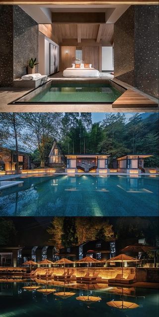 私汤入户！冬日里的温馨居所，山谷间的艺术酒店