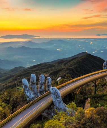 4日3晚 • 峴港巴拿山佛手金橋＋特色體驗｜迦南島簸箕船＋會安古鎮＋順化