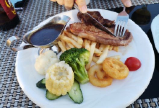 敦煌山庄咖啡厅美食图片