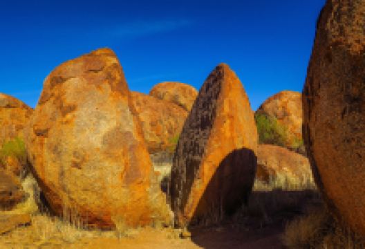 魔鬼大理石景点图片