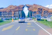 龙骨山景点图片