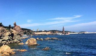 大连冬季的渔港