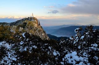 行旅云南大理鸡足山,登高祈愿,遇见靓丽的冬日绝色