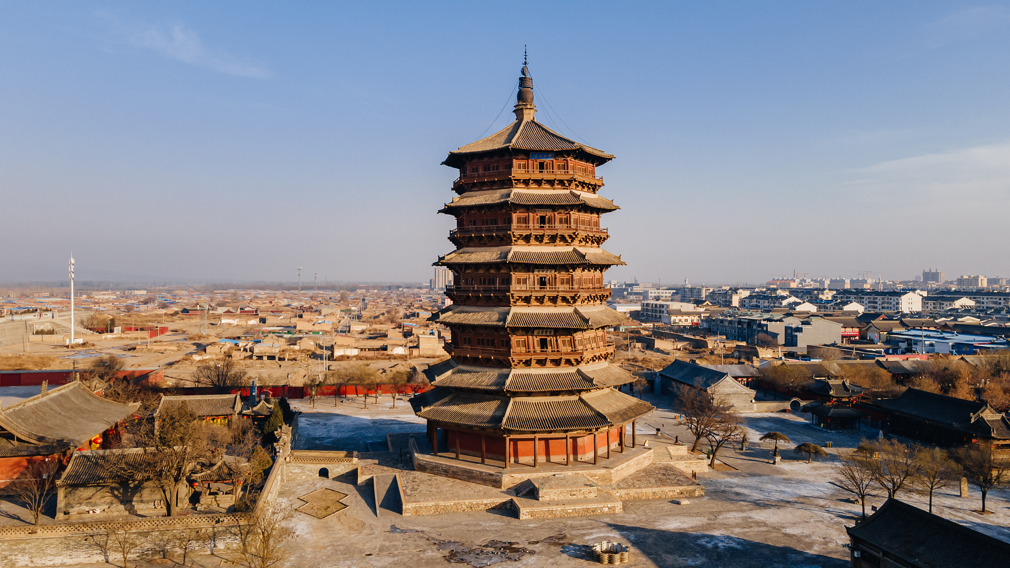 1-Day Ying County Tour: Explore the Ancient Yingxian Wooden Pagoda and Experience the Serenity of Guiyuan Temple