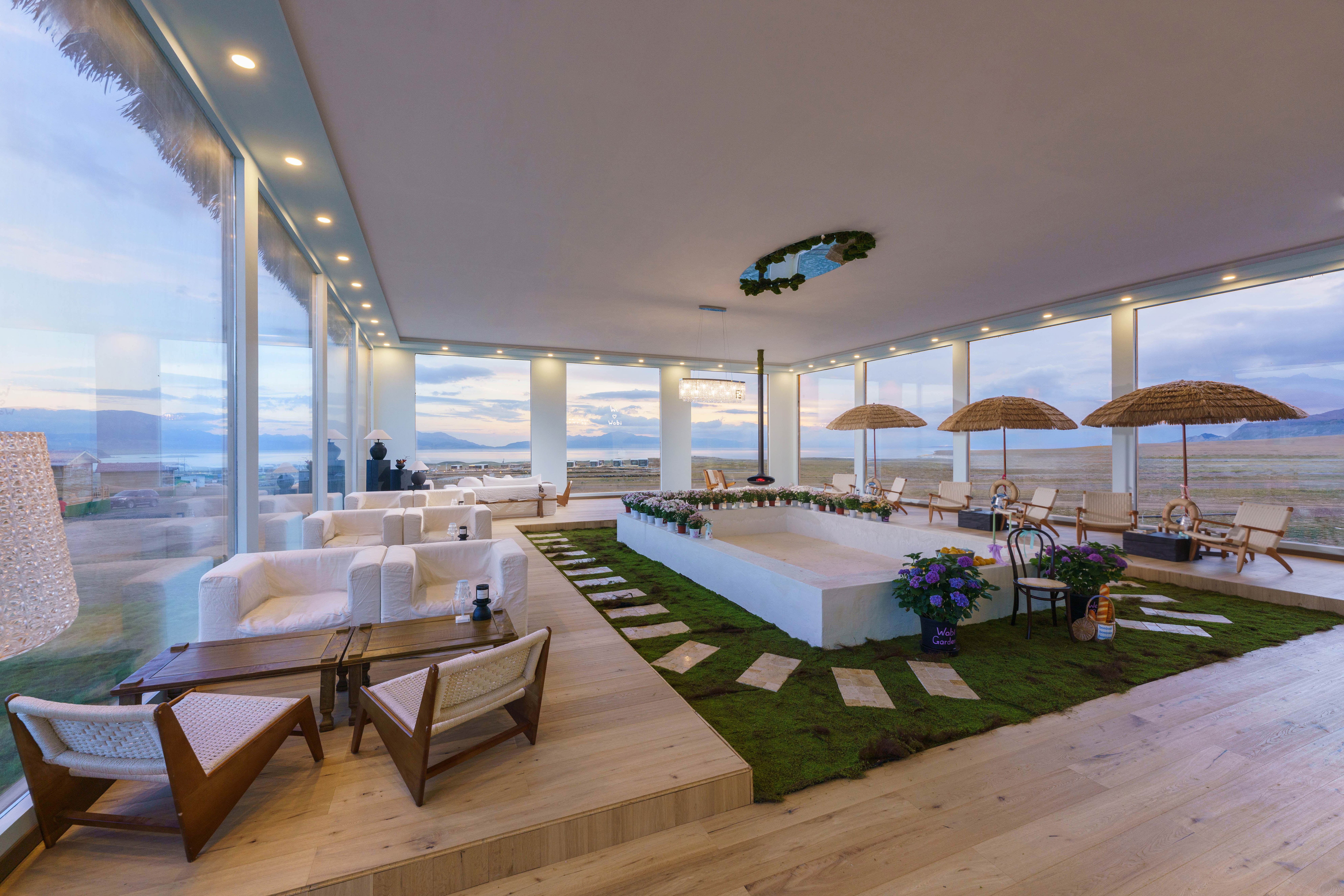 赛里木湖颐涞Elaine·禾川云锦野奢营地·wabi咖啡厅餐厅图片