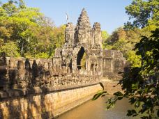 吴哥王城南门-暹粒