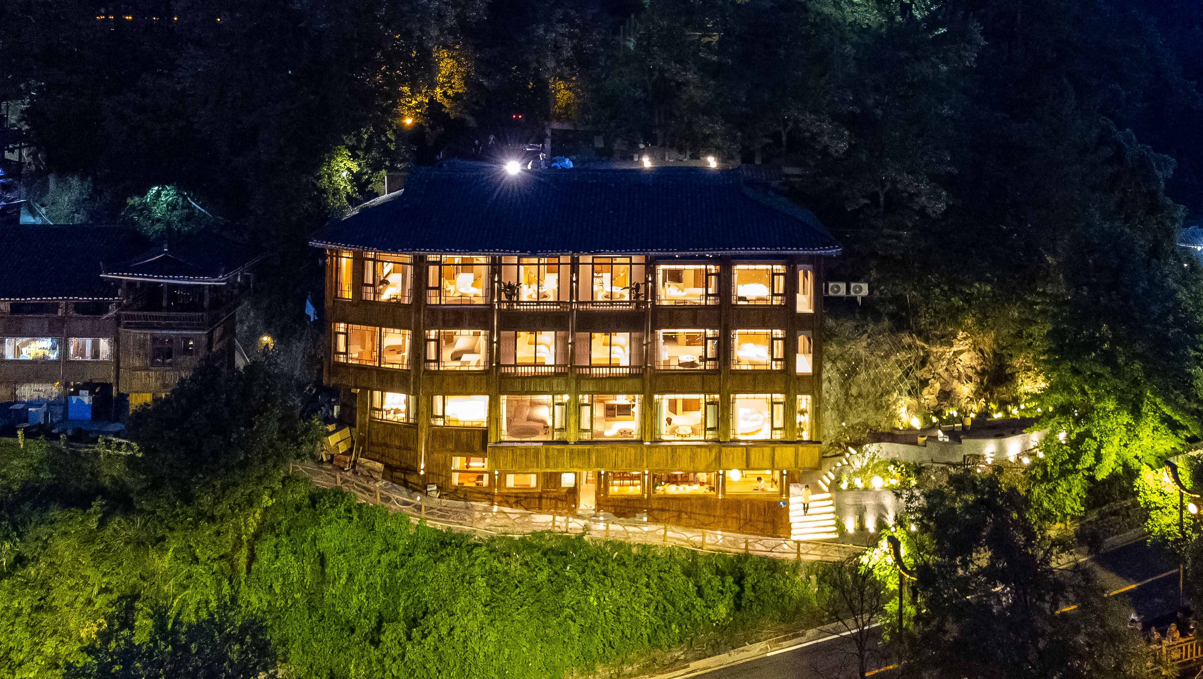 七封信·序言轻奢Villa酒店(观景台店)·餐厅餐厅图片