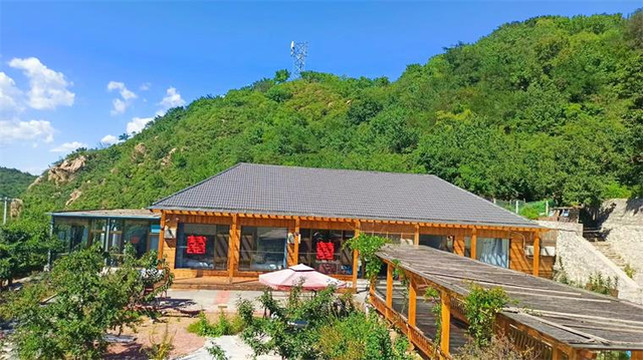 北京密云古北水镇天然居民宿,流水花园似的院落,回归生活的本质