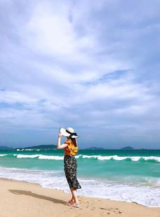 鳄鱼头海滩-塞班岛-健康美丽的芳芳