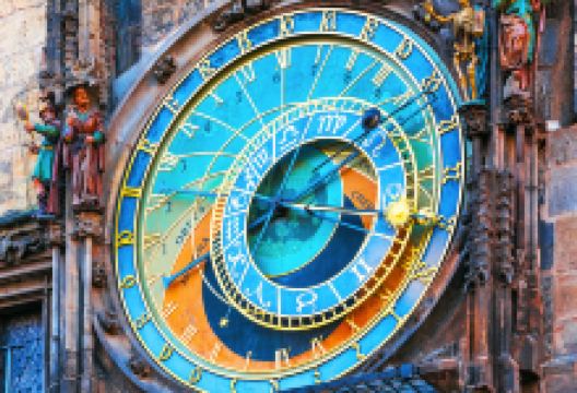 布拉格天文钟景点图片