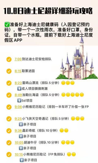 2021.10.8上海迪士尼超强刷项目游玩日记