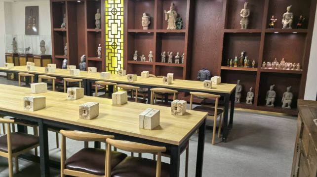 兵马俑陶俑手工制作体验地