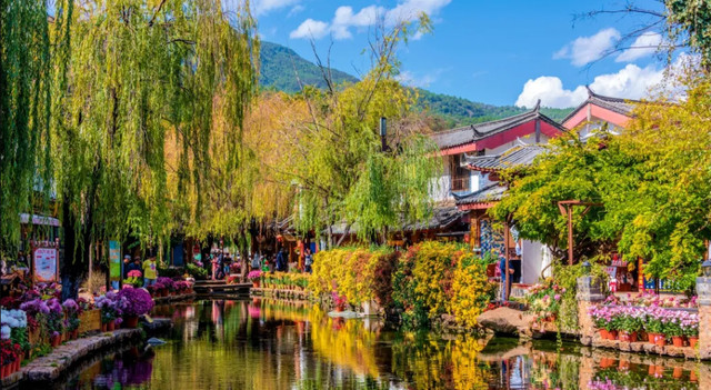 束河古镇——丽江的慵懒圣地,美得像世外桃源