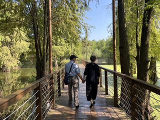 携亲之手，伴你走走——和父母的青山湖之行