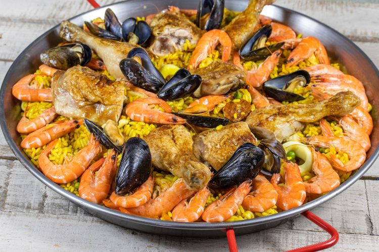 Seafood Paella