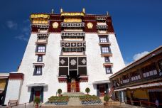 布达拉宫白宫-拉萨