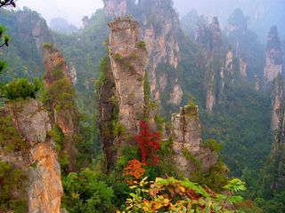 湖南旅游：张家界天子山掠影（图）