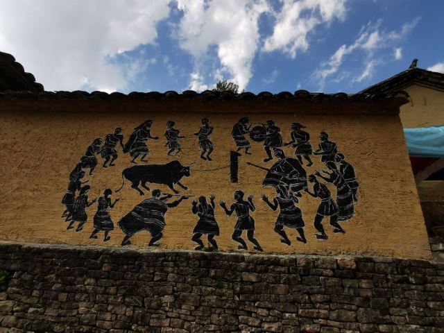 司莫拉佤族村-游览车乘坐区旅行图片 4
